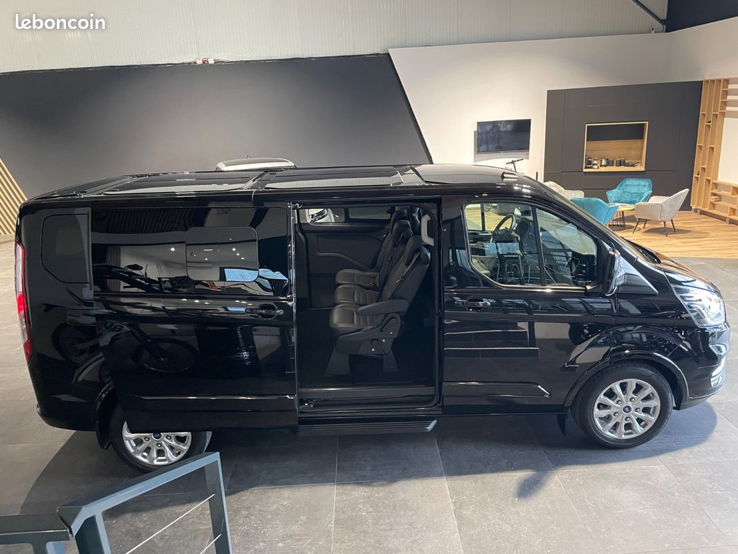 FORD TOURNEO CUSTOM 320 L2H1 2.0 EcoBlue 130 BVA Titanium - TVA (image 9)