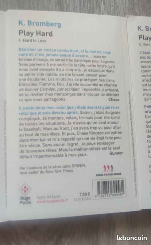 Lot complet Saga Play hard (image 6)
