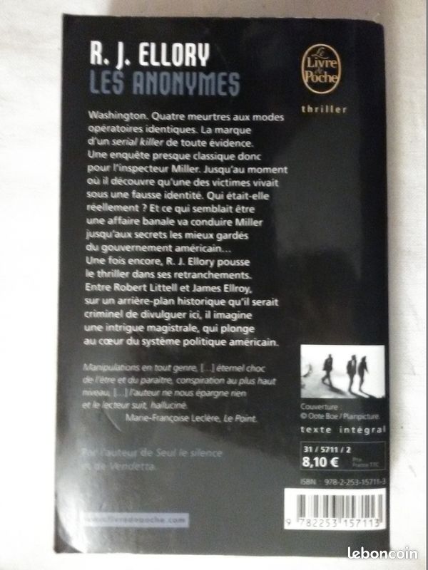 Les Anonymes - Roger Jon Ellory (image 3)