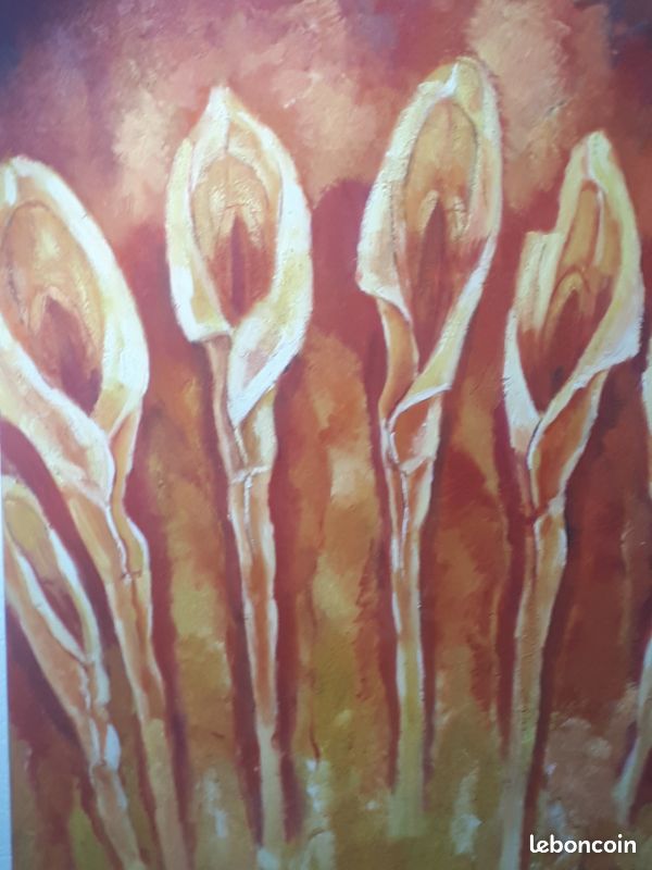Huile sur toile 100x73cm (image 4)