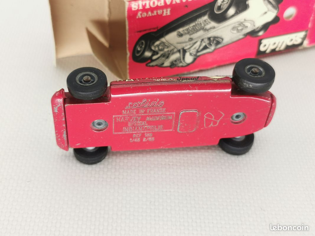 Miniature Solido 138 – Harvey Indianapolis Rouge #82 – échelle 1:43 – Neuve Dans Sa Boîte