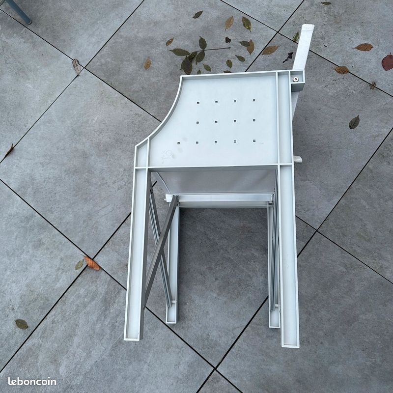 Chaise Starck XO pliable plastique et toile (image 4)