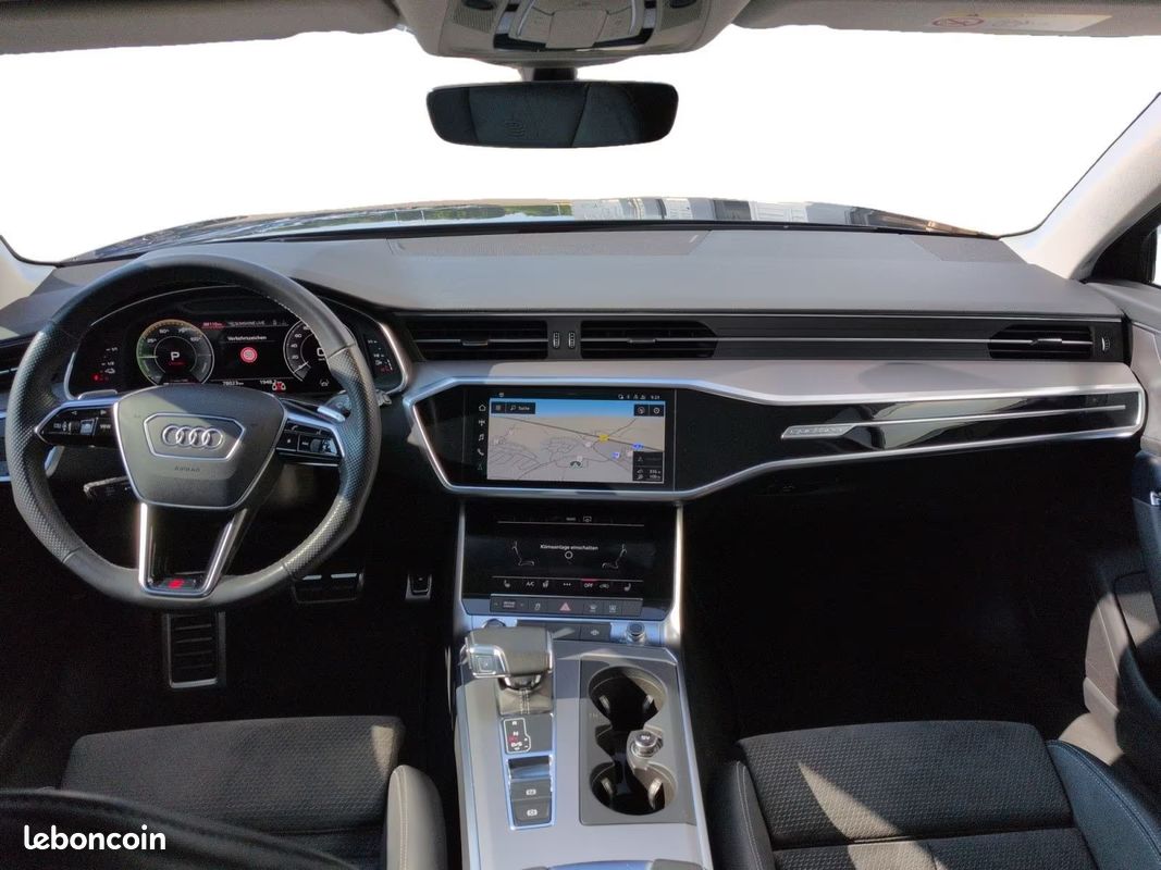 Audi A6 AVANT 55 TFSI e 367 ch quattro * Hybride Rechargeable * BVA * 360° * Cuir/Alcantara * Attelage (image 8)