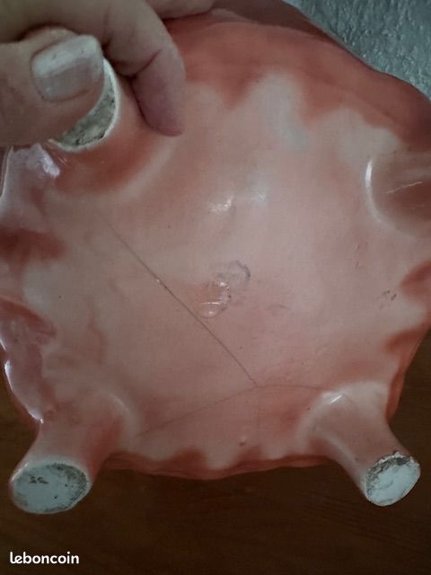 Cache pot en céramique ancien (image 3)