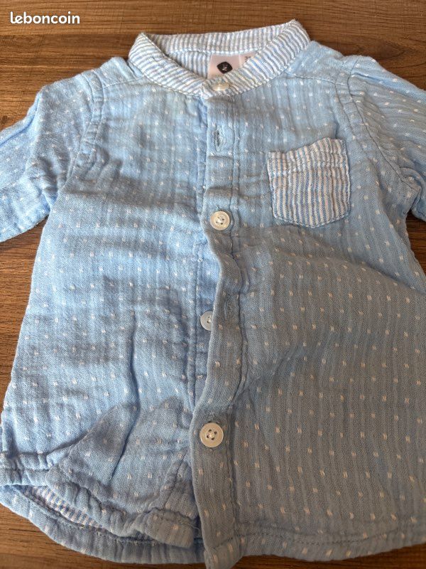 Chemises taille trois mois (image 5)