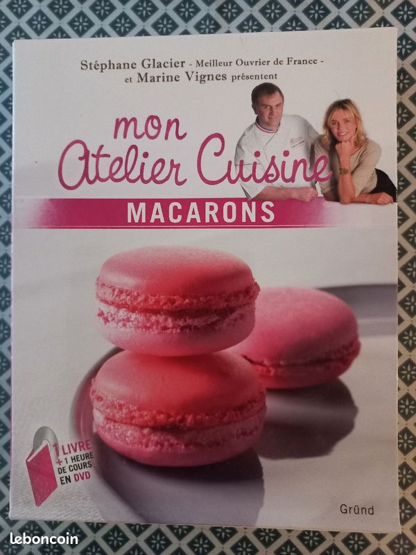 Coffret livre mon atelier cuisine macarons + 1h de cours (image 7)