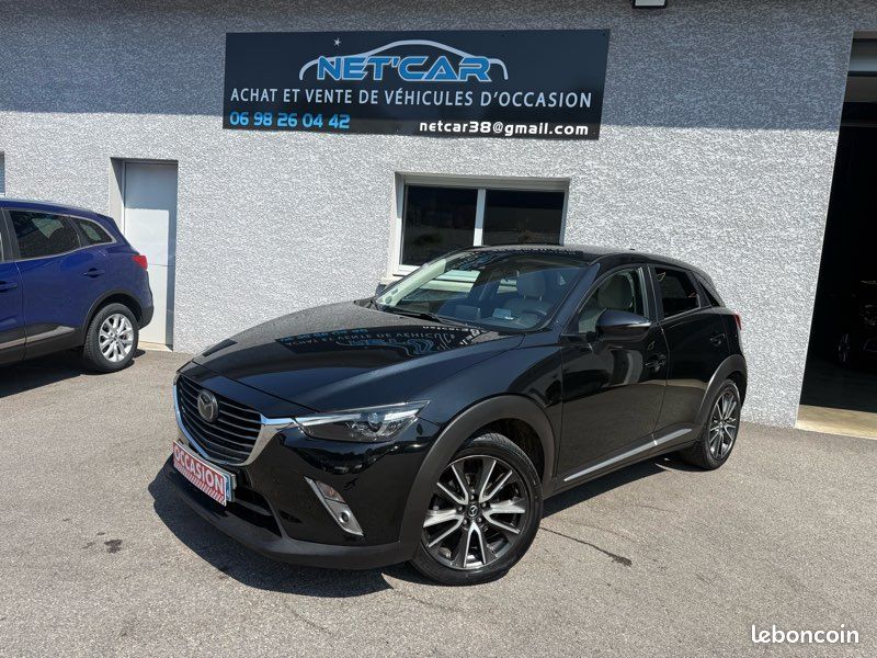 MAZDA CX-3 1.5 SKYACTIV 105cv BVA AWD SELECTION / CUIR CHAUFFANT / HUD / CAMÉRA (image 2)