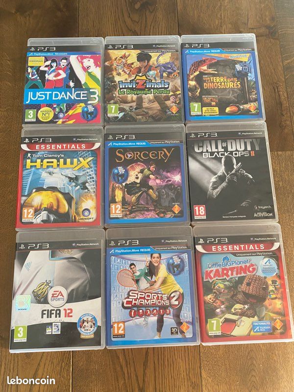 Lot de 9 jeux ps3 (image 1)