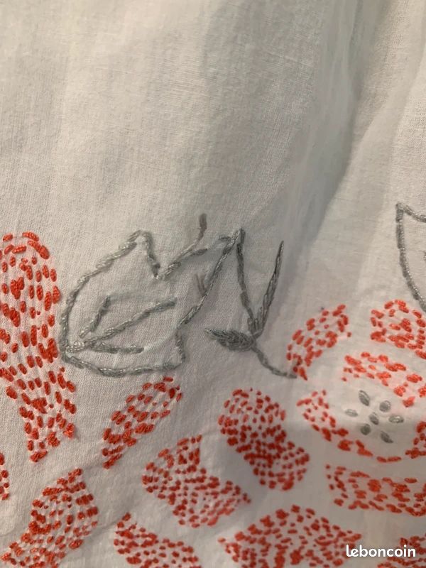 Blouse brodée Fragonard (image 6)