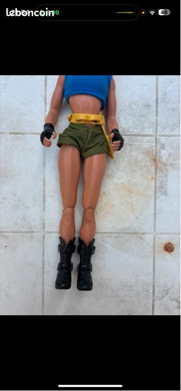Figurine Action Man – Nathalie – 1996 – Hasbro – Hauteur 29 Cm