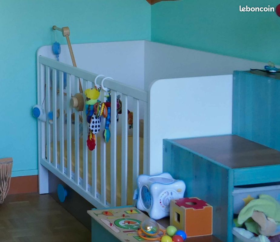 Lit évolutif de bébé jusqu'à l'âge adulte (image 1)