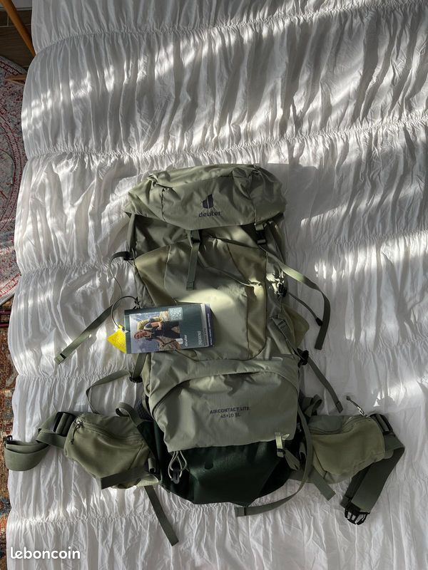 Sac à dos de trekking Aircontact Lite 45 + 10 SL (Deuter) (image 3)