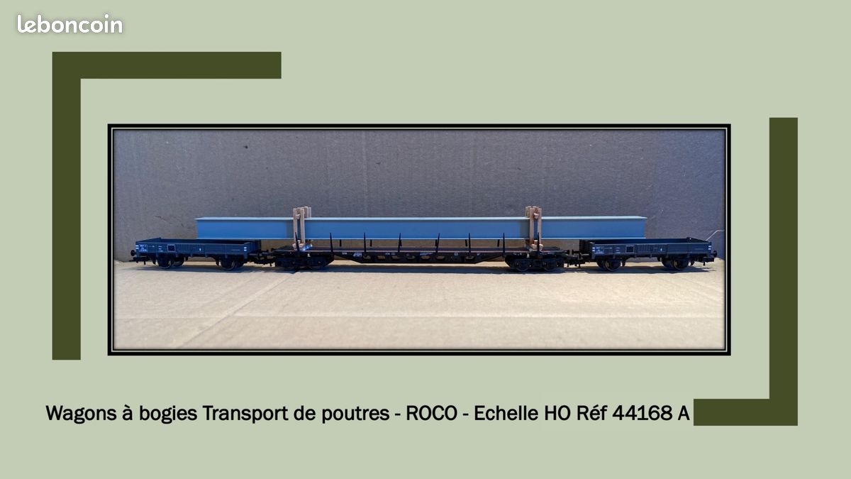 Lot De 5 Wagons JEP à Bogies - Échelle O (1/43) - Occasion, France