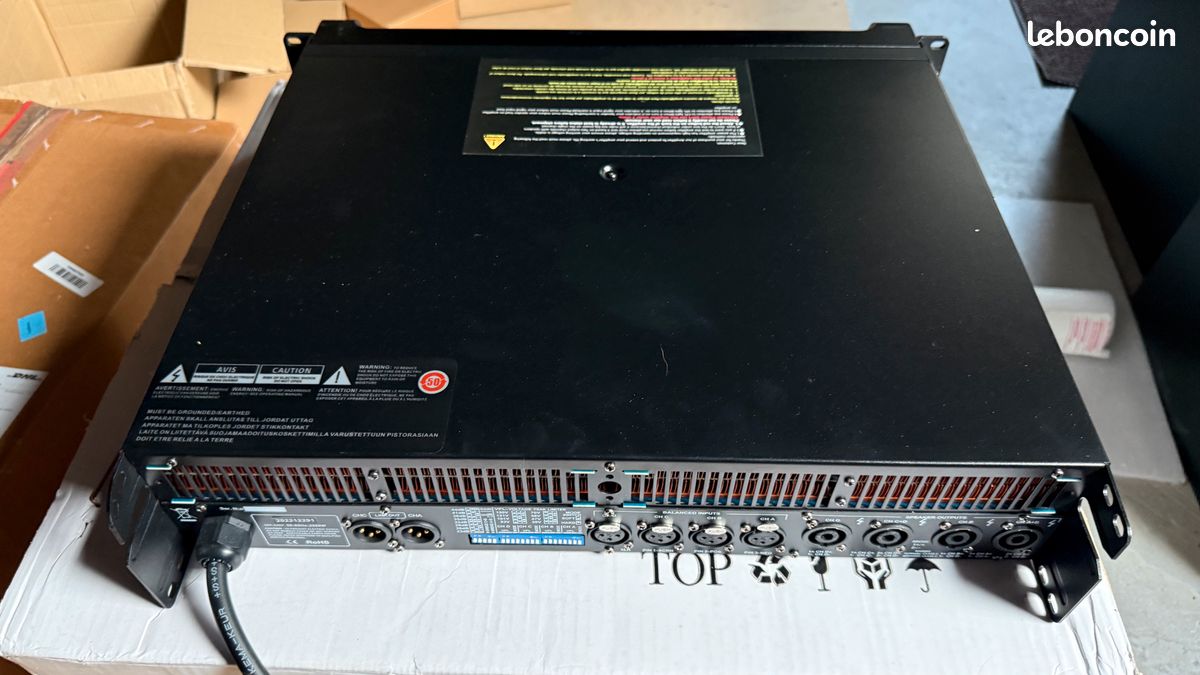 4 Amplis de puissance FP10K 4 x 2.100 W sur 4 Ohms, état neuf (image 15)