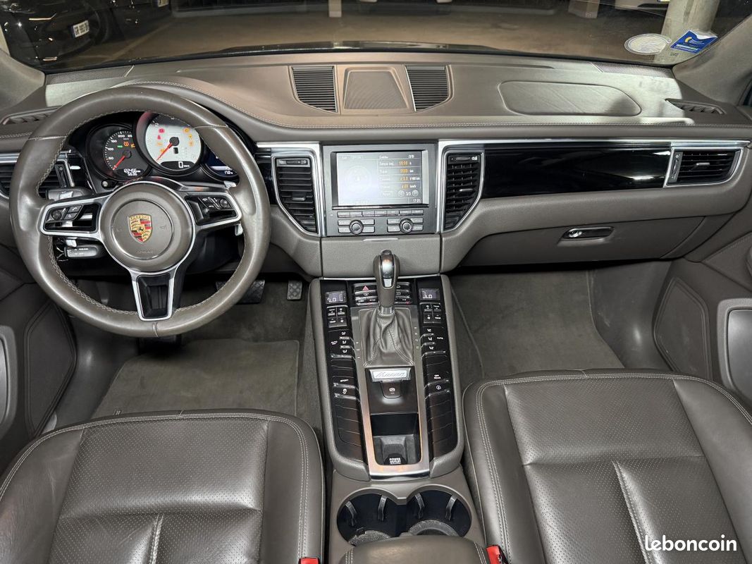 PORSCHE MACAN Porsche S 3.0 V6 258 ch PDK - Cuir expresso, toit ouvrant - Suivi Porsche / garantie (image 35)