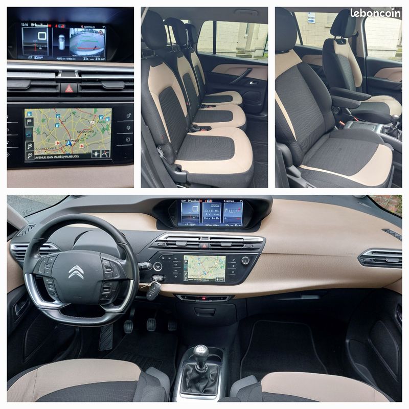 CITROEN C4 GRAND PICASSO 1.2 VTI 130 Cv SERIE INTENSIVE 5P. CLIM AUTO-CAM-JA-ATT-RAD-RV-S&S-BLU-GPS (image 5)