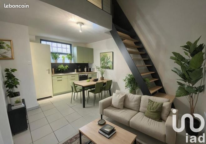 Studio 1 pièce 17 m²