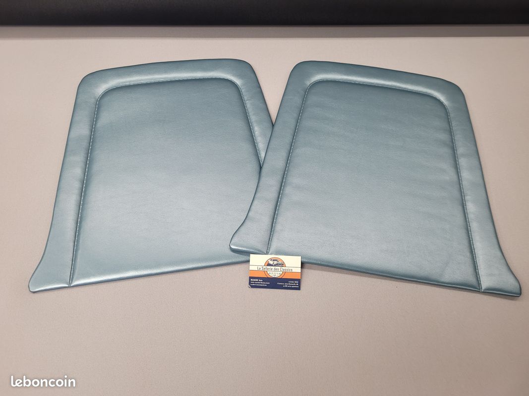 Jeu de Housse Sièges Avant pour Mustang Coupe Standard 1966 Bleu (image 2)