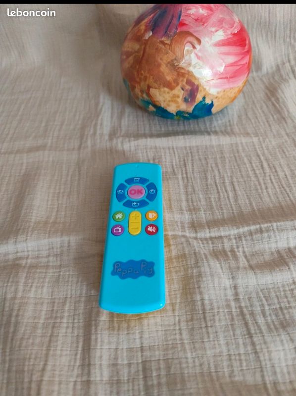 ⭐Première télécommande ⭐12 mois ⭐Peppa Pig (image 1)