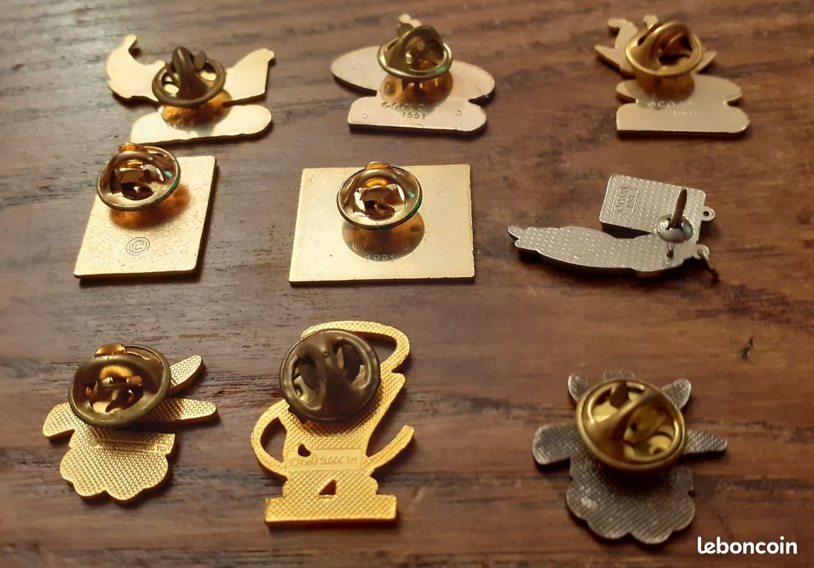 Lot 15 Pin's jeux olympiques avec Attaches 1992