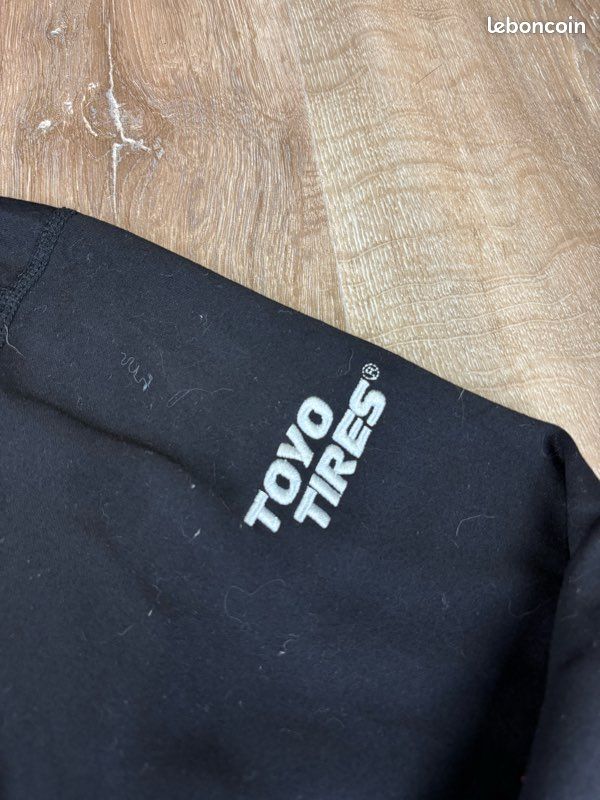 Veste Softshell Zippée The North Face Noire Logo Blanc Toyo Tires Taille XXL (image 4)