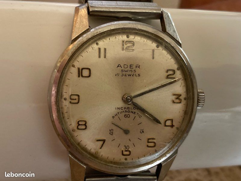 Mouvement Montre Mécanique Suisse BADU LOYAL – Ancre 17 Rubis – Vintage (neuf Sans étiquette)