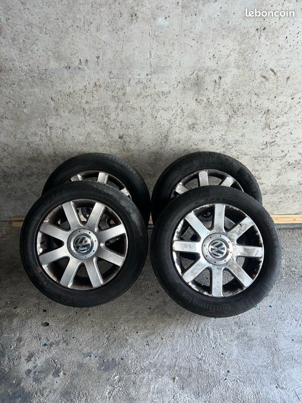 4 Jantes Volkswagen 16 pouces 205/55 R16 (image 1)