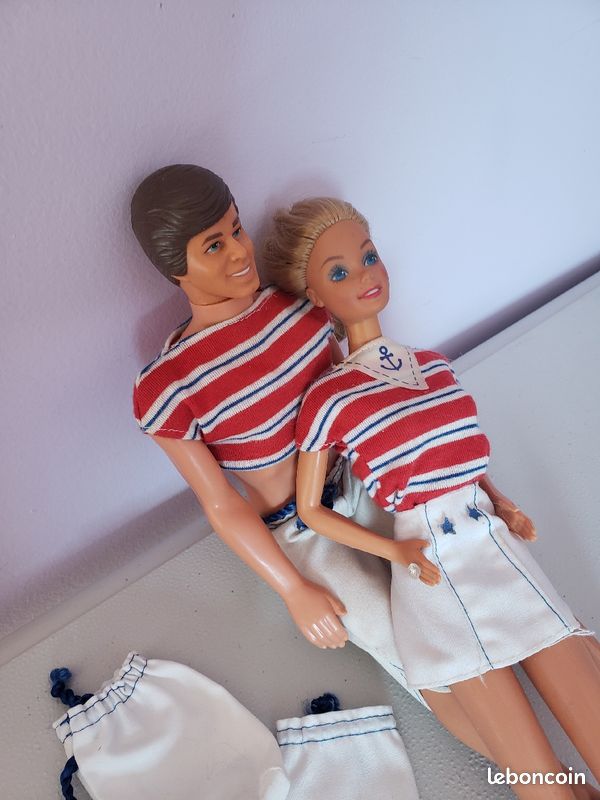 Barbie et Ken "Sea Lovin", vintage 1984 (image 4)