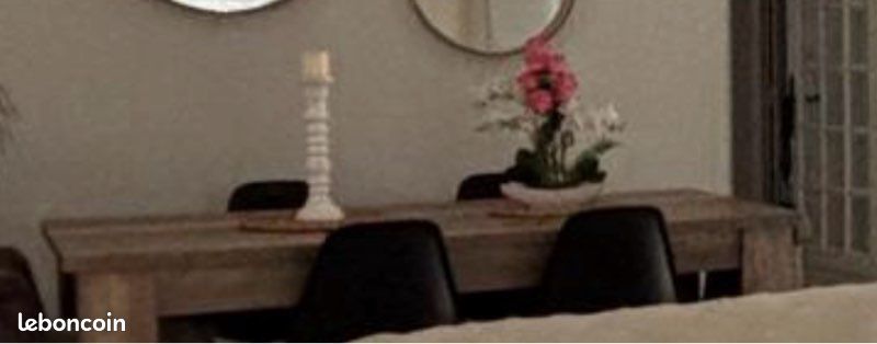 Table salon plus 4 chaises (image 2)