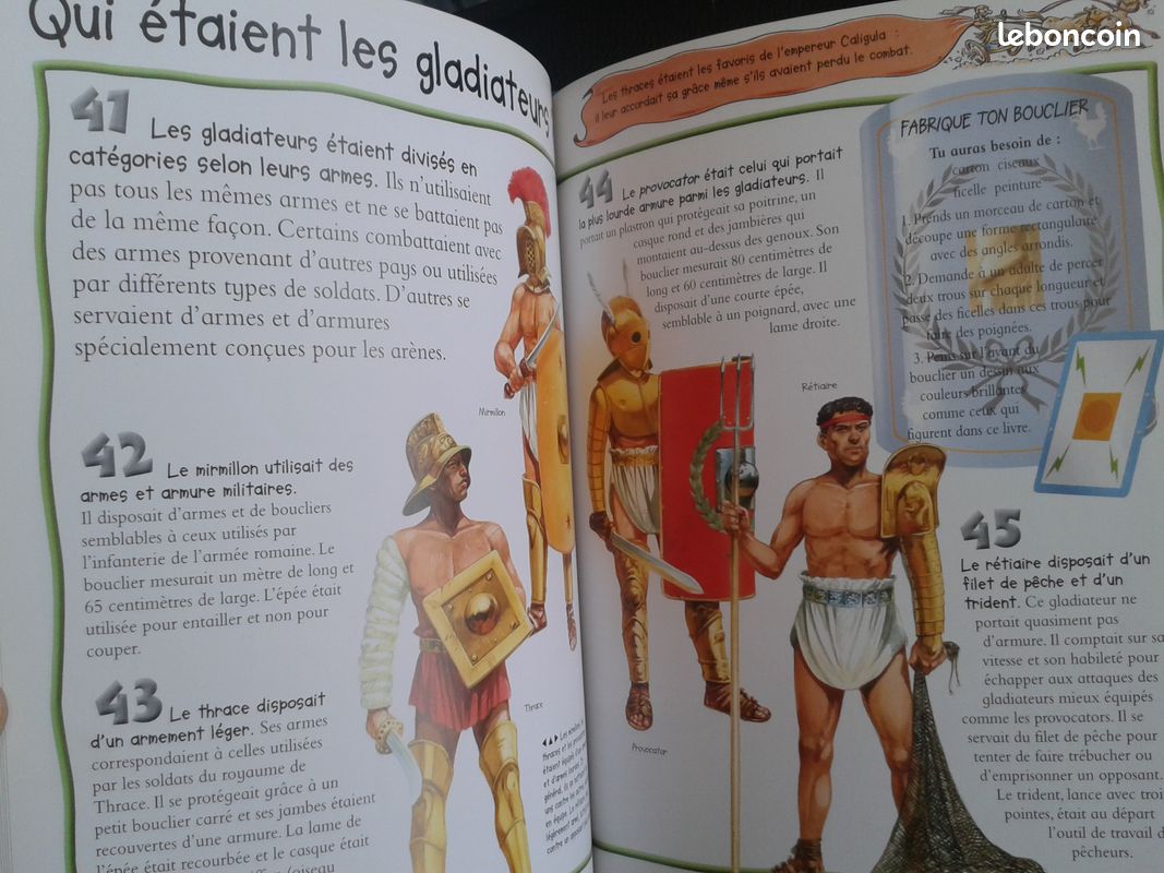 Livre enfant "Les Gladiateurs" (image 7)