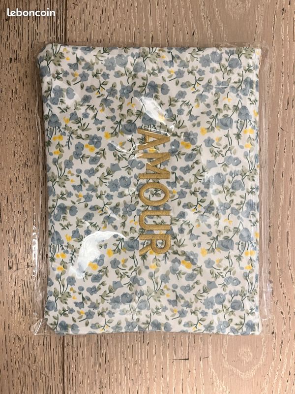 Pochette Fleur de Lys bleu (image 1)
