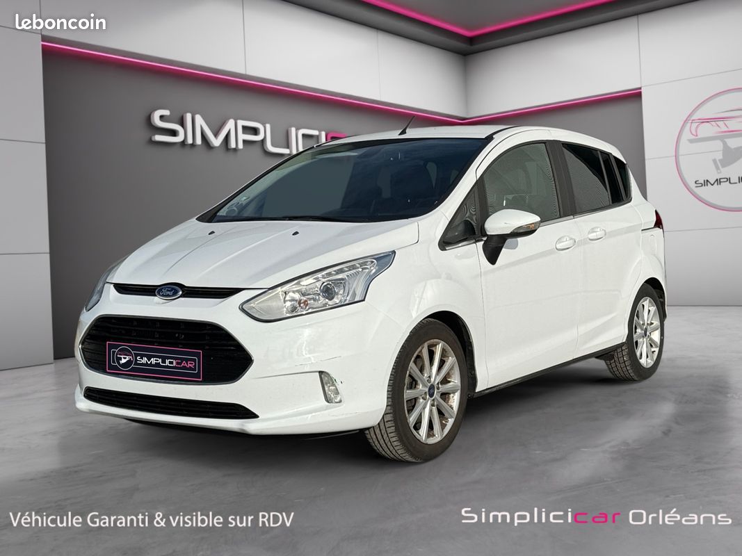 FORD B-MAX 1.0 ECOBOOST 125 Titanium Attelage Suivi Complet Radar AR Bluetooth Garantie 12 mois (image 5)