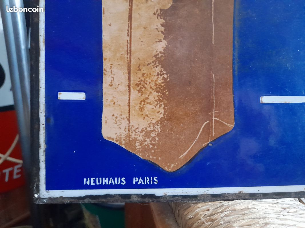 Plaque en métal Café Martin - Décoration