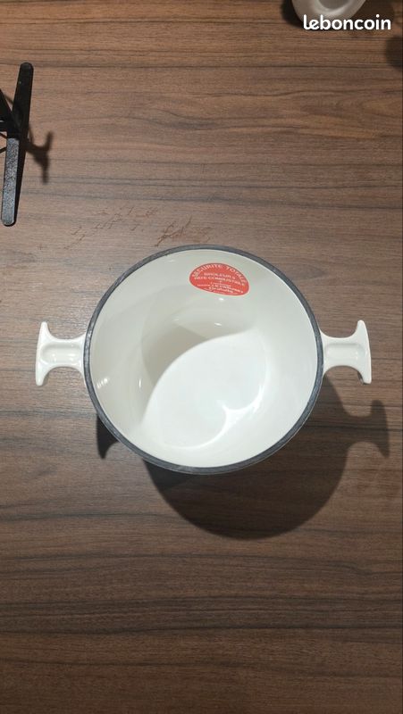Cocotte Le Creuset Enzo Mari 26cm Fonte émaillée Vert Vintage 1970 – Rare !