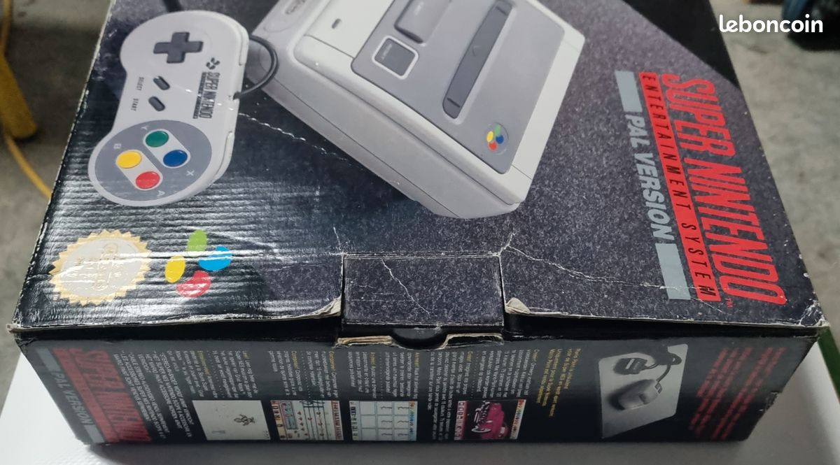 Super Nintendo Control Set Completo Item de Colecionador - Consoles de