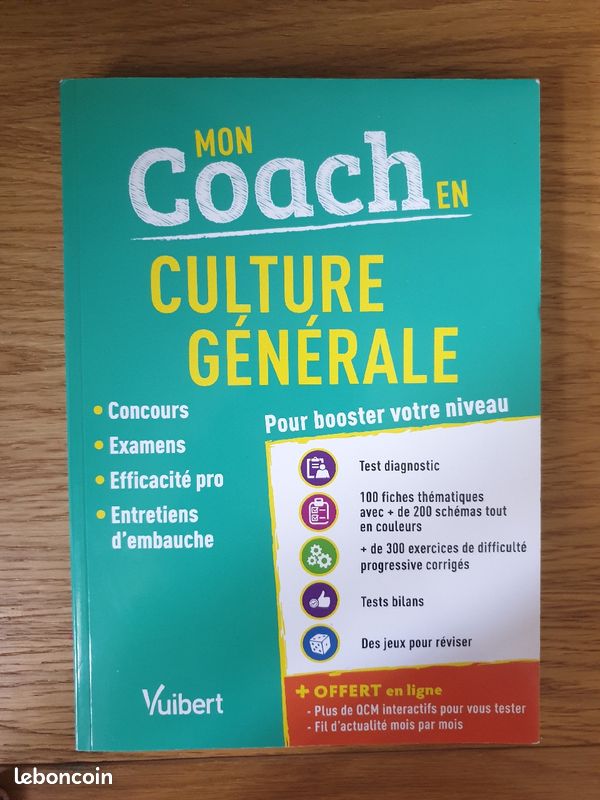 Livre Mon coach en culture générale (image 1)