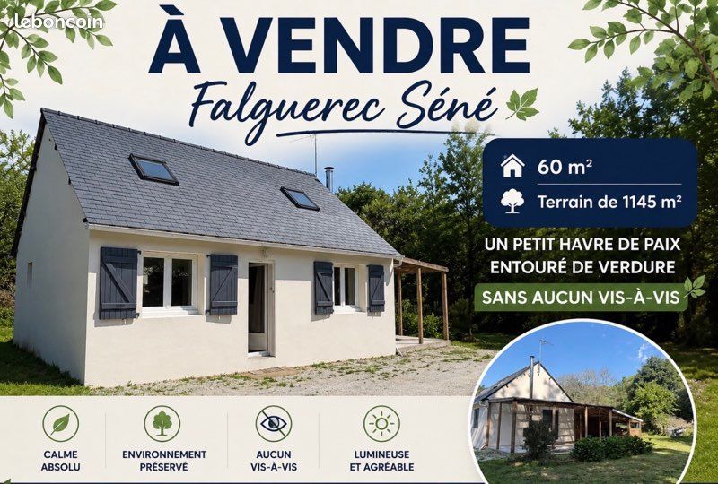 Maison 4 pièces 60 m² · à Séné · 60 m² · 345 000 €