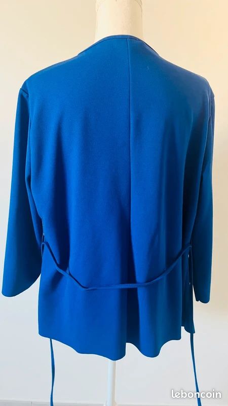 Gilet bleu marine - Boutique indépendante (image 3)