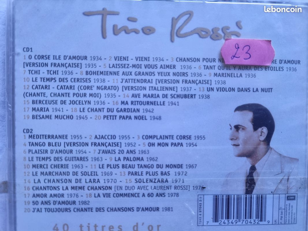 CD Tino Rossi (image 2)