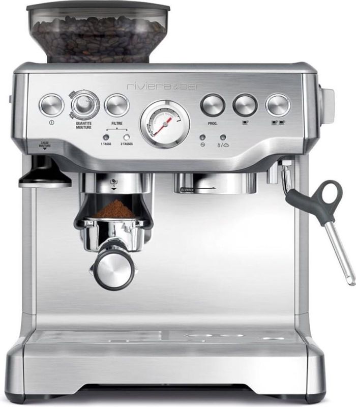 Machine à expresso automatique avec moulin à café intégré RIVIERA