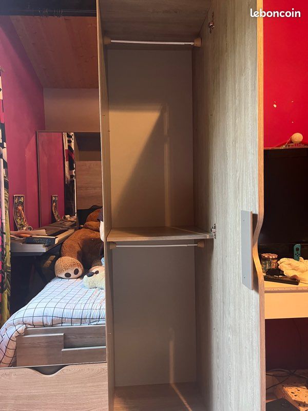 Vente lit pont + armoire (image 9)