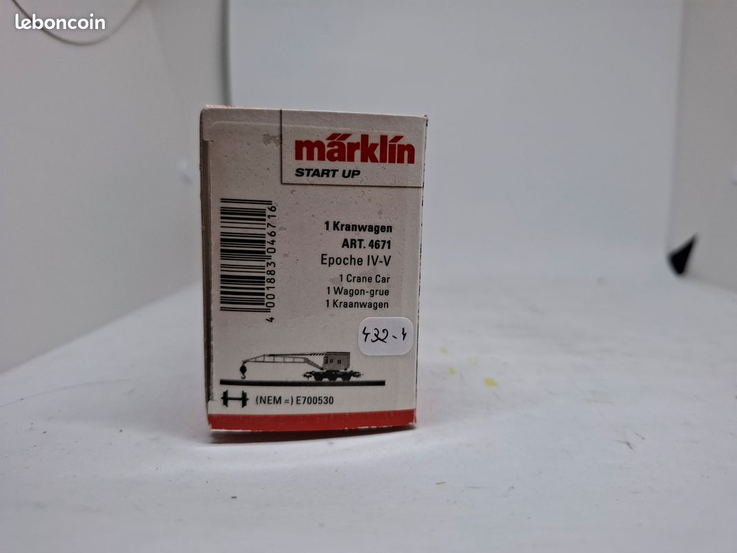 Märklin 44118 - wagon grue - H0