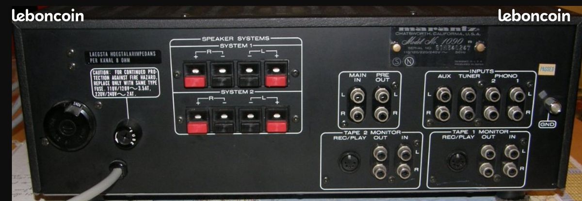 Ampli Marantz 1090 (image 2)
