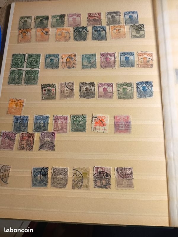 Album Briefmarken - Collection Timbres Asie (Chine, Japon, Hong Kong) (image 8)