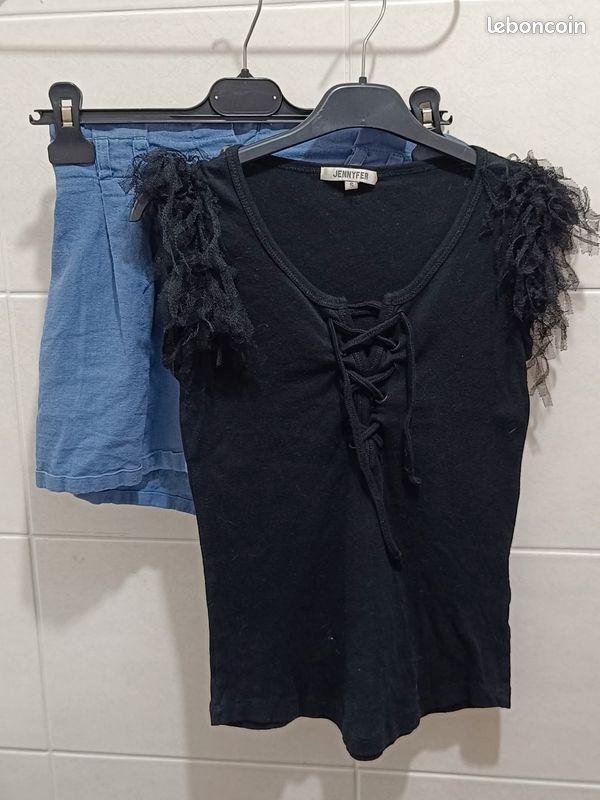 Lot short et haut T S/M (image 2)