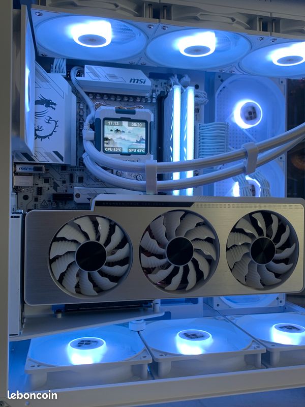 PC Gamer RTX 3080ti | Ryzen 7 8700f | 16 Go DDR5 | 512/1 To NVMe | B850m WiFi (image 3)
