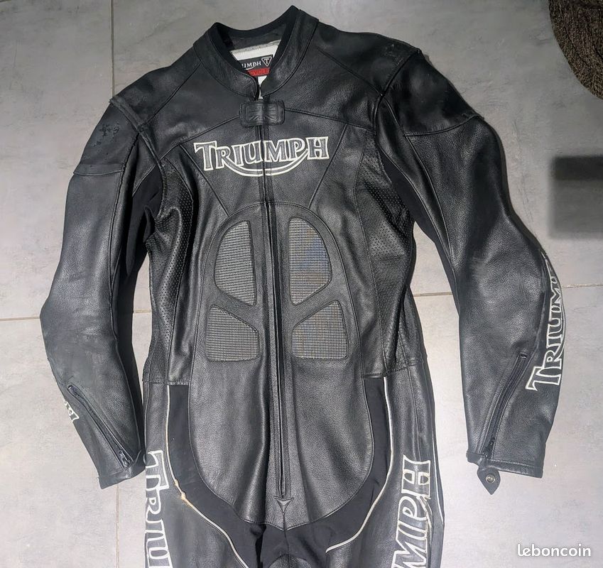 Combinaison integrale triumph cuir (image 2)