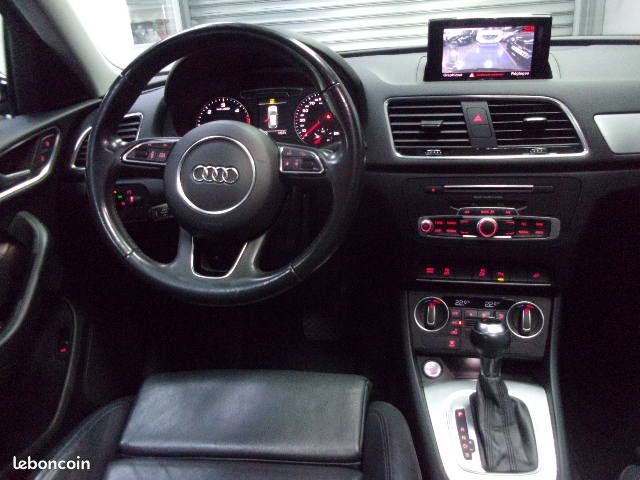 Audi q3 2.0 tdi 184 quattro ambi luxe stro7 6/16 75mkm gps/tel/t.ouvrant/sieges sport/ camera+radars/fact entretien (image 7)