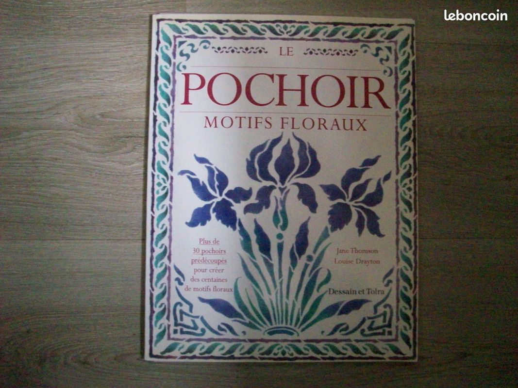 Le pochoir - Motifs floraux (image 1)