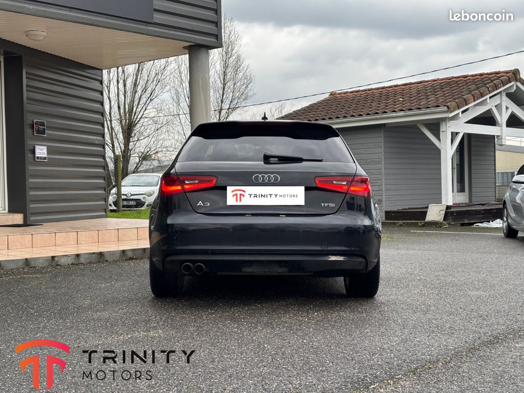 Audi A3 1.4 TFSI 122CH AMBITION + PREMIERE MAIN + FIXATION CROCHET + ENTRETIEN A JOUR + GARANTIE (image 5)